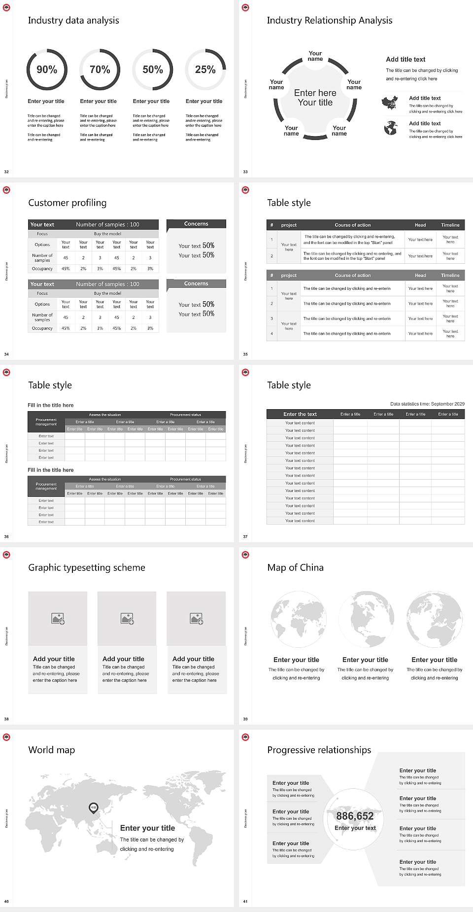 South College Competition/Entrepreneurship Contest PPT Template4:3 ratio PPT effect preview image5