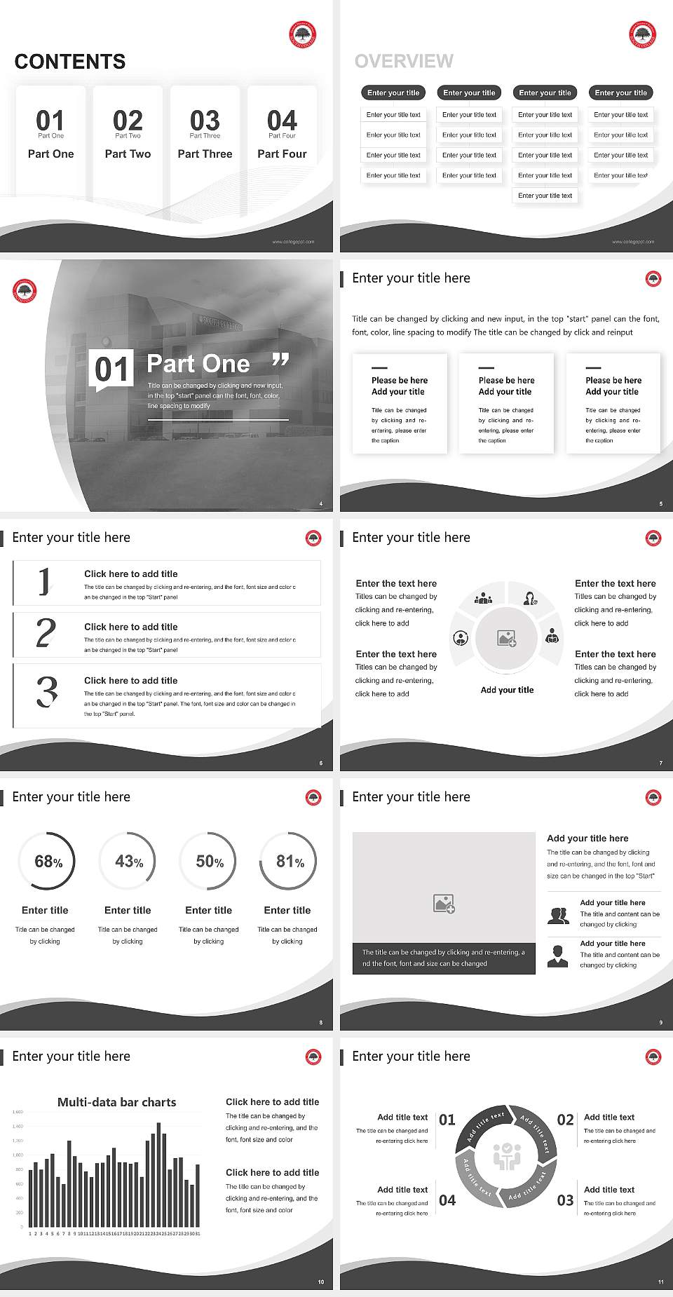 South College Nashville school Lecture Sharing and Networking Event PPT Template4:3 ratio PPT effect preview image2