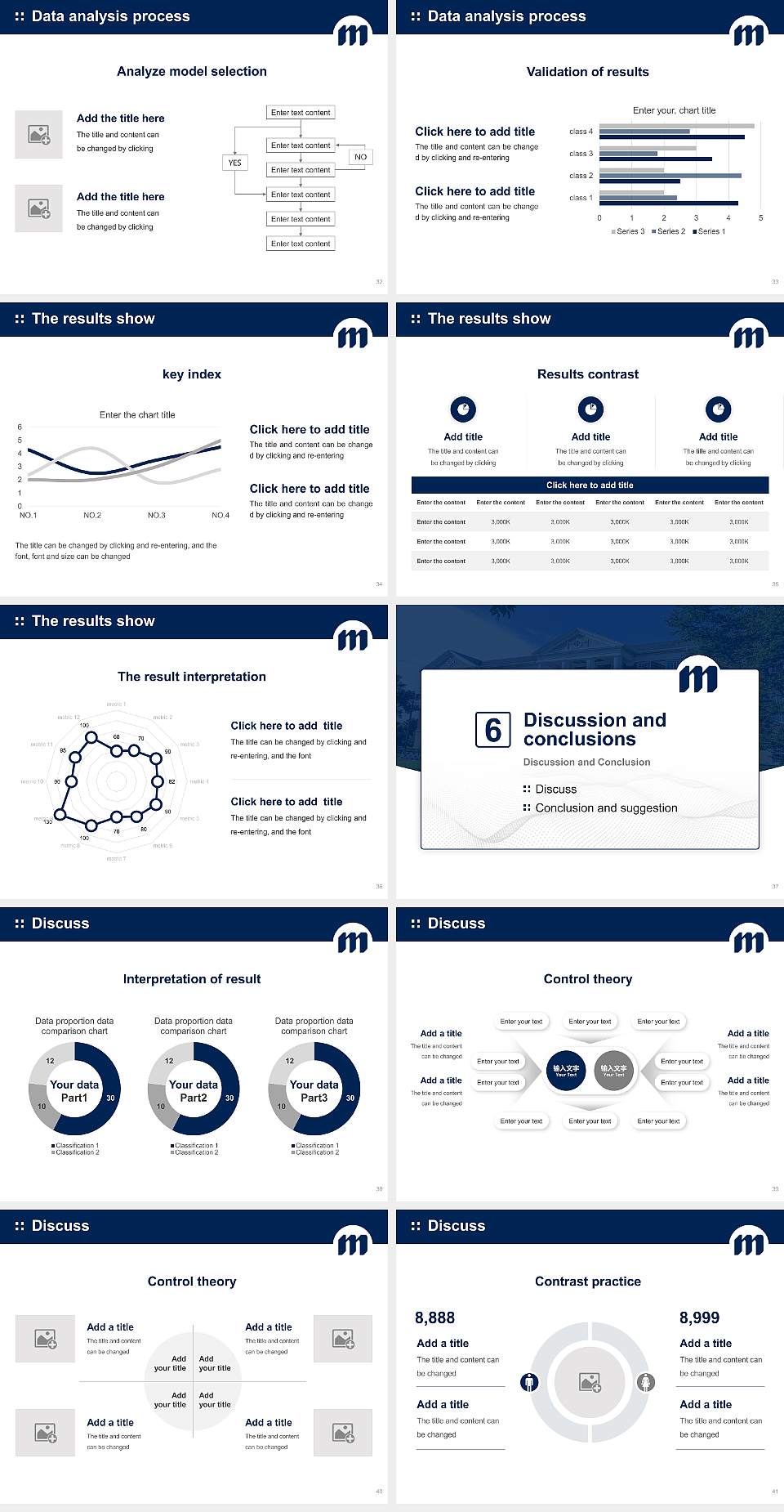 South Dakota School of Mines and Technology Graduation Thesis Defense PPT Template4:3 ratio PPT effect preview image5