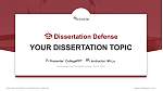 Southeastern Free Will Baptist College Graduation Thesis Defense PPT Template
