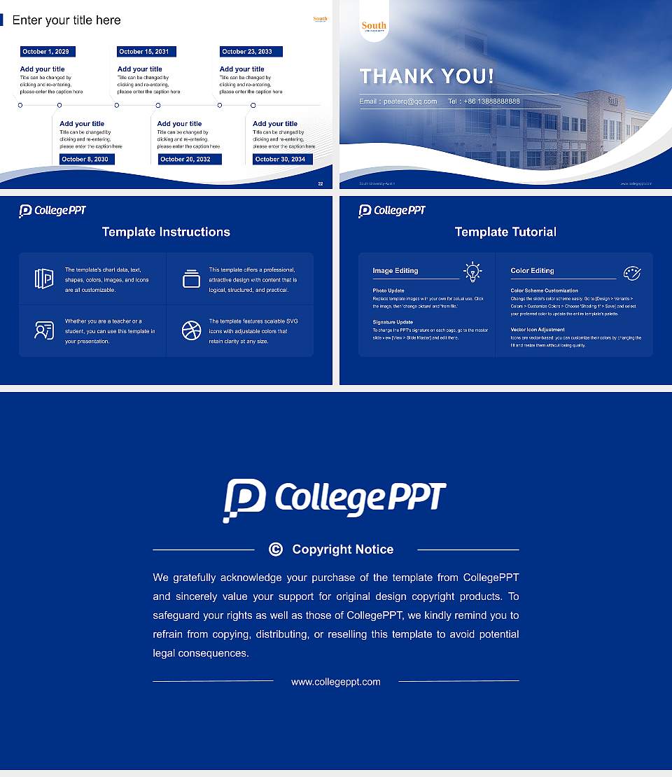 South University-Austin Lecture Sharing and Networking Event PPT Template16:9 ratio PPT effect preview image4