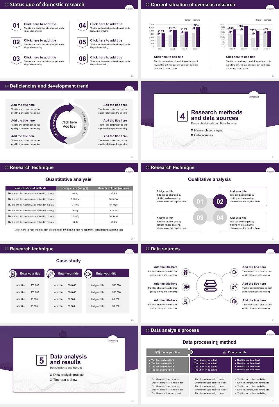 Southwestern Law School Graduation Thesis Defense PPT Template16:9 ratio PPT effect preview image4