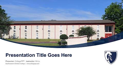 Southwestern Christian College Course/Courseware Creation PPT Template