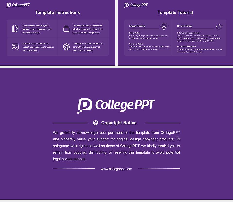 St Catherine University Academic Presentation/Research Findings Report PPT Template16:9 ratio PPT effect preview image5