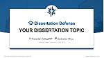 Southern College of Optometry थीसिस रक्षा PPT टेम्पलेट