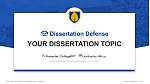 Southern Arkansas University Main Campus Soutenance de thèse Modèle PPT