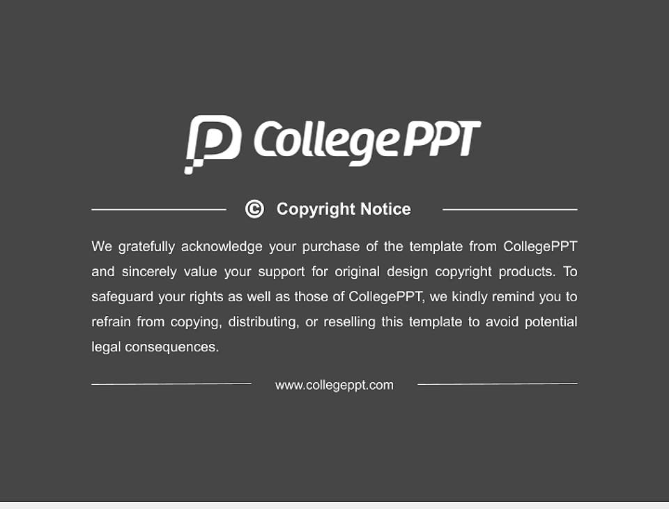 South College Asheville Resume PPT Template4:3 ratio PPT effect preview image5