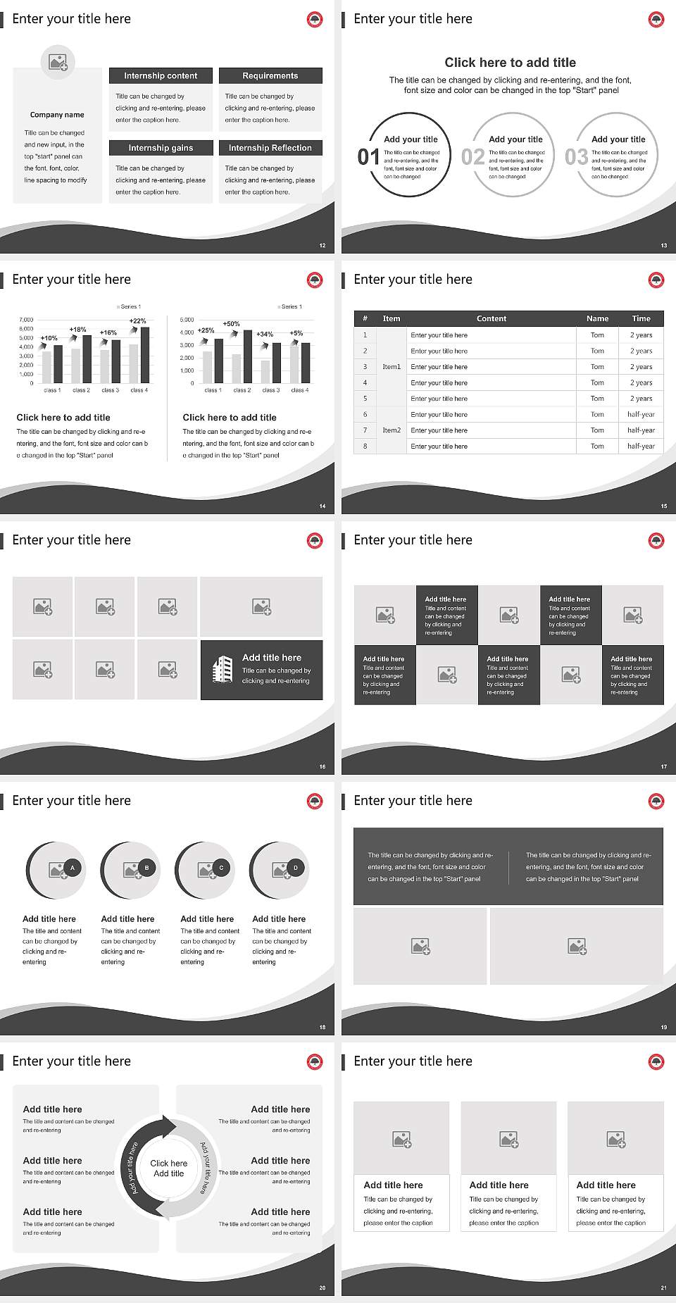 South College Lecture Sharing and Networking Event PPT Template4:3 ratio PPT effect preview image3