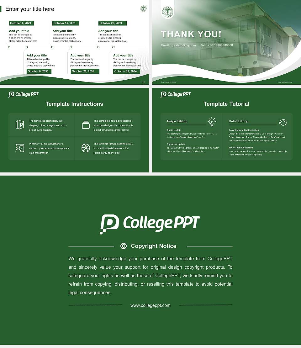 South Baylo University Lecture Sharing and Networking Event PPT Template16:9 ratio PPT effect preview image4