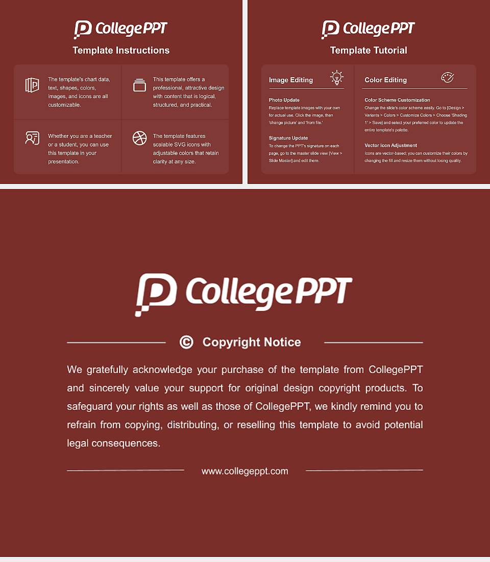 Southwestern Adventist University Academic Presentation/Research Findings Report PPT Template4:3 ratio PPT effect preview image5