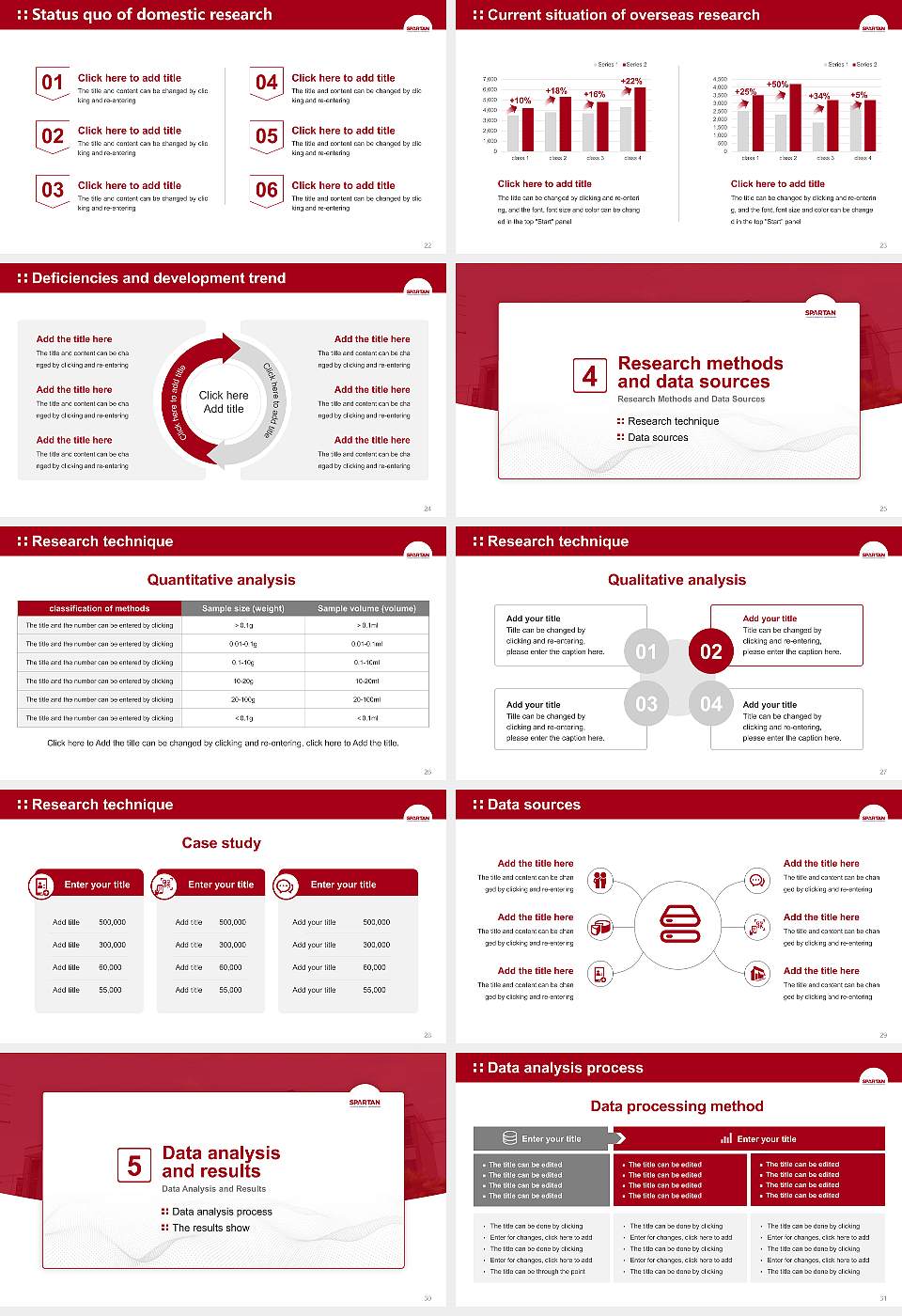 Spartan College of Aeronautics and Technology Graduation Thesis Defense PPT Template16:9 ratio PPT effect preview image4