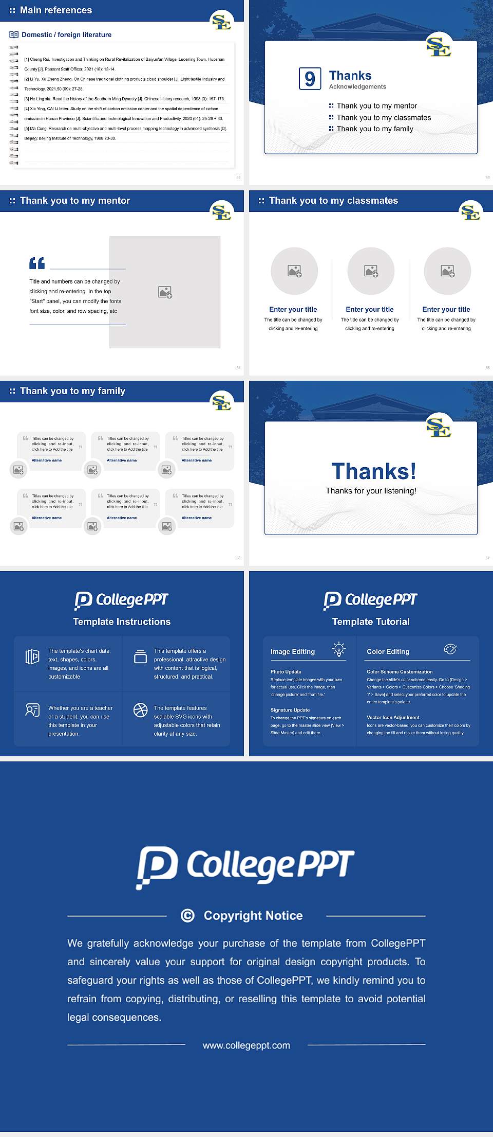 Southeastern Oklahoma State University Graduation Thesis Defense PPT Template4:3 ratio PPT effect preview image7