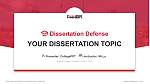 Southern Oregon University Graduation Thesis Defense PPT Template