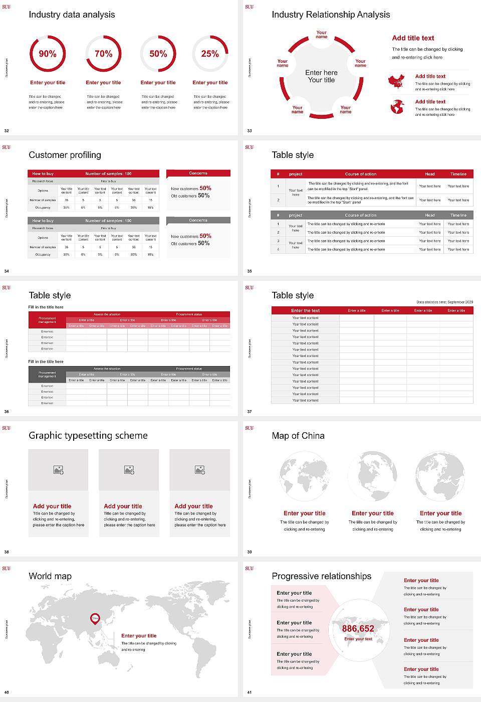 Southern Utah University Competition/Entrepreneurship Contest PPT Template16:9 ratio PPT effect preview image5