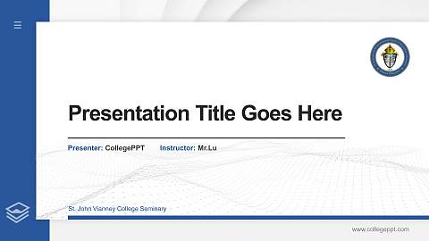 St. John Vianney College Seminary Thesis Proposal/Graduation Defense PPT Template