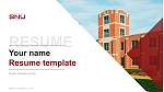 Southern Nazarene University CV PPT-sjabloon