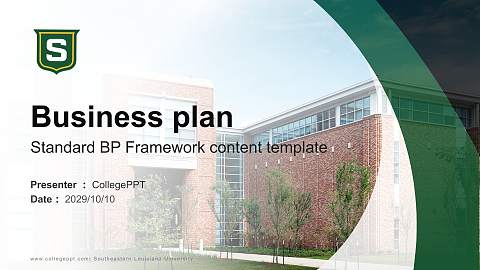 Southeastern Louisiana University Competition/Entrepreneurship Contest PPT Template