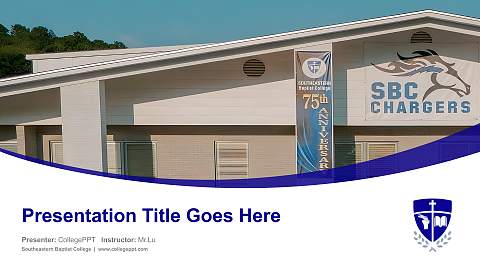 Southeastern Baptist College Course/Courseware Creation PPT Template