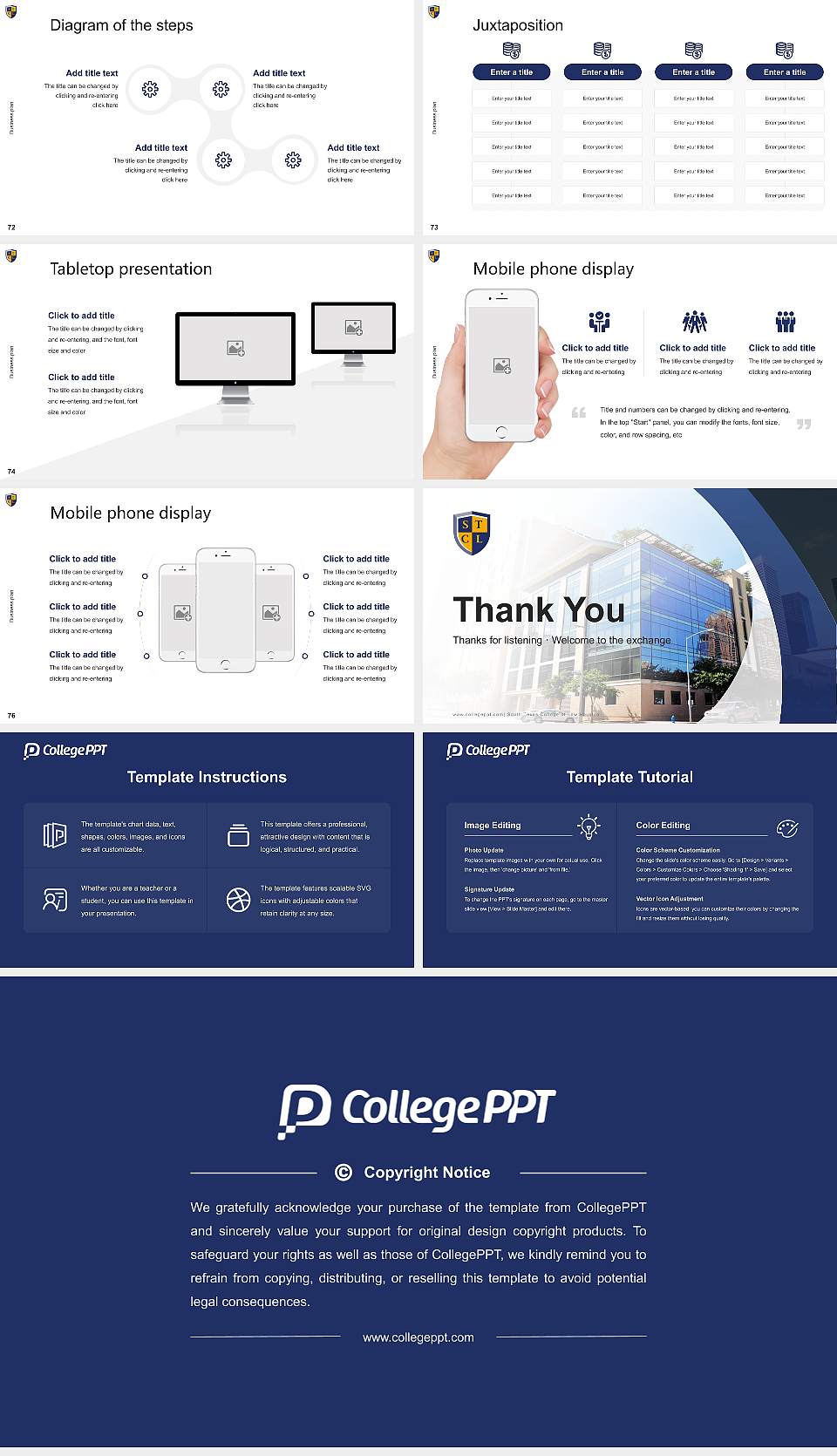 South Texas College of Law Houston Competition/Entrepreneurship Contest PPT Template16:9 ratio PPT effect preview image9