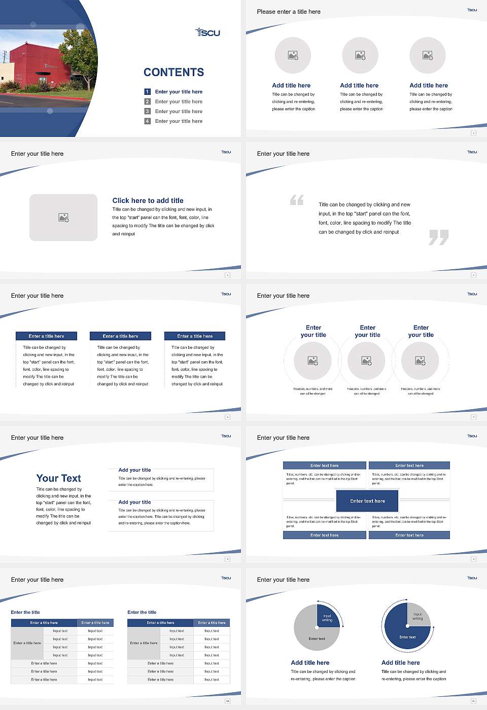 Southern California University of Health Sciences Course/Courseware Creation PPT Template16:9 ratio PPT effect preview image2