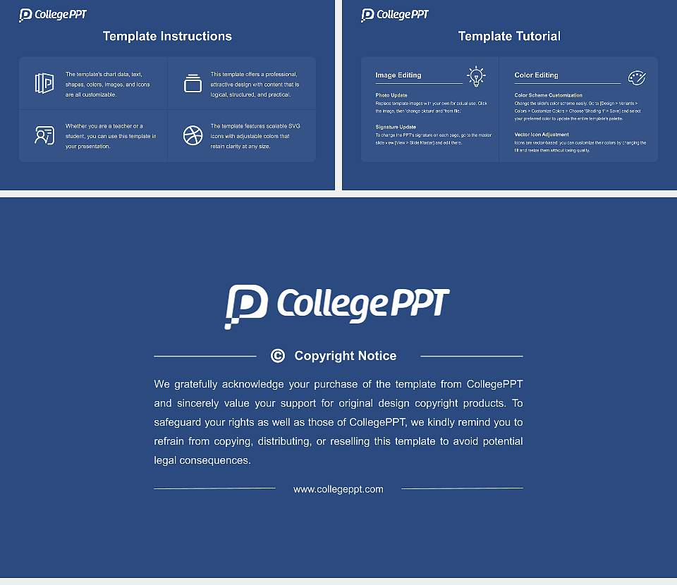 Southern California University of Health Sciences Course/Courseware Creation PPT Template16:9 ratio PPT effect preview image5