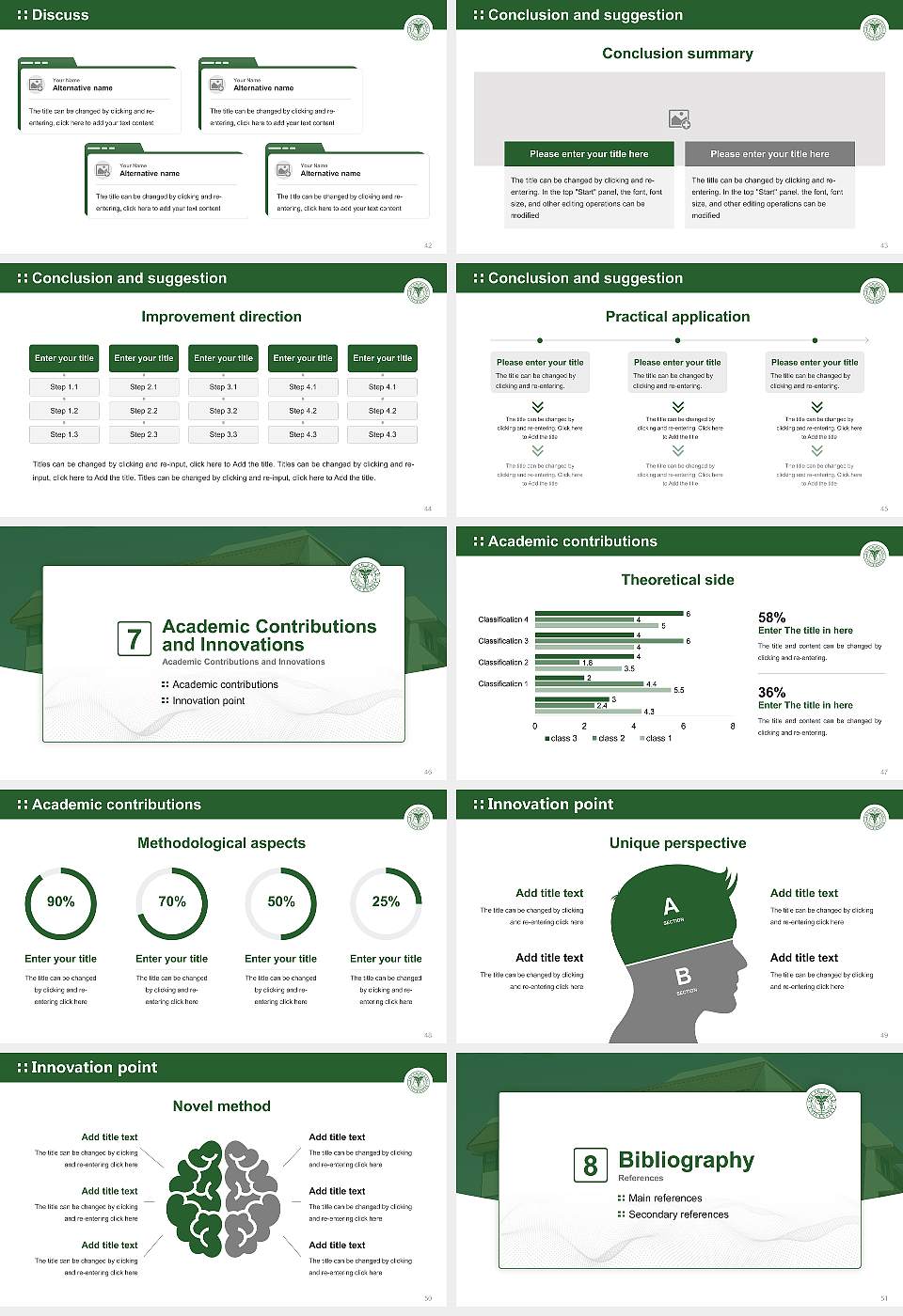 South Baylo University Graduation Thesis Defense PPT Template16:9 ratio PPT effect preview image6