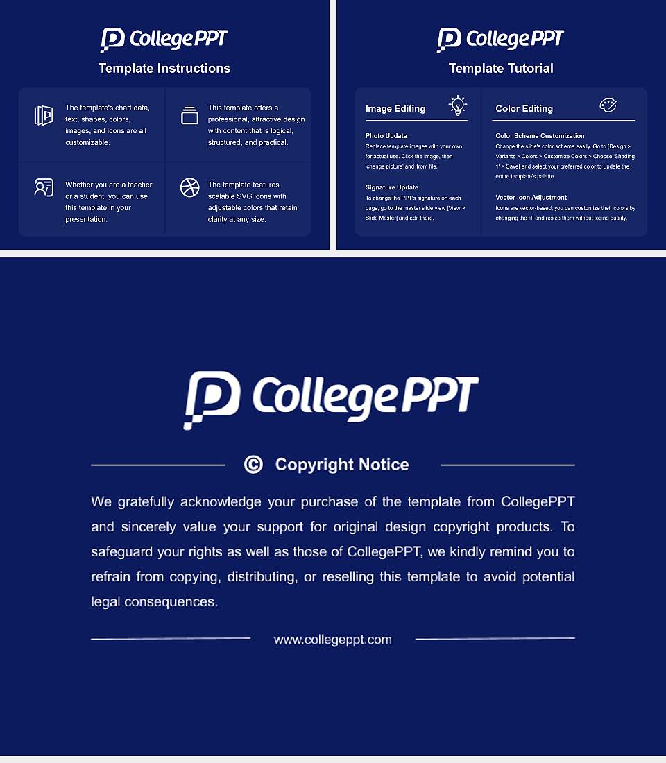 Southwestern Oklahoma State University Course/Courseware Creation PPT Template4:3 ratio PPT effect preview image5