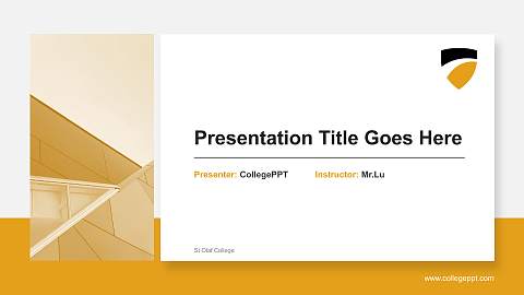 St Olaf College General Purpose PPT Template