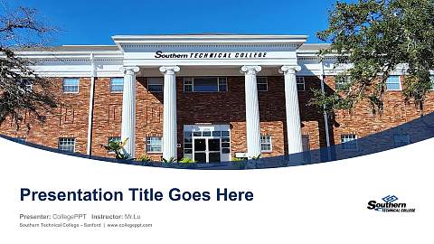 Southern Technical College – Sanford Course/Courseware Creation PPT Template