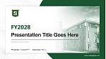 Southeastern Louisiana University Academic Presentation/Research Findings Report PPT Template