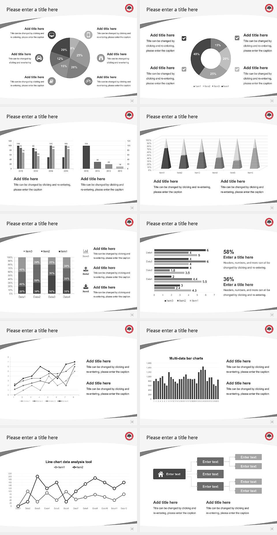 South College Course/Courseware Creation PPT Template4:3 ratio PPT effect preview image3