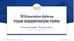 South University-Virginia Beach学位論文弁論PPTテンプレート