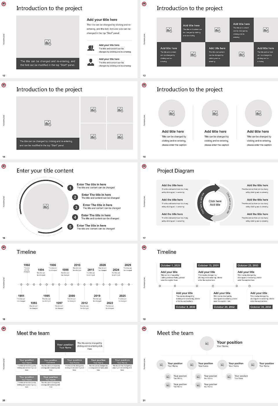 South College Asheville Competition/Entrepreneurship Contest PPT Template16:9 ratio PPT effect preview image3