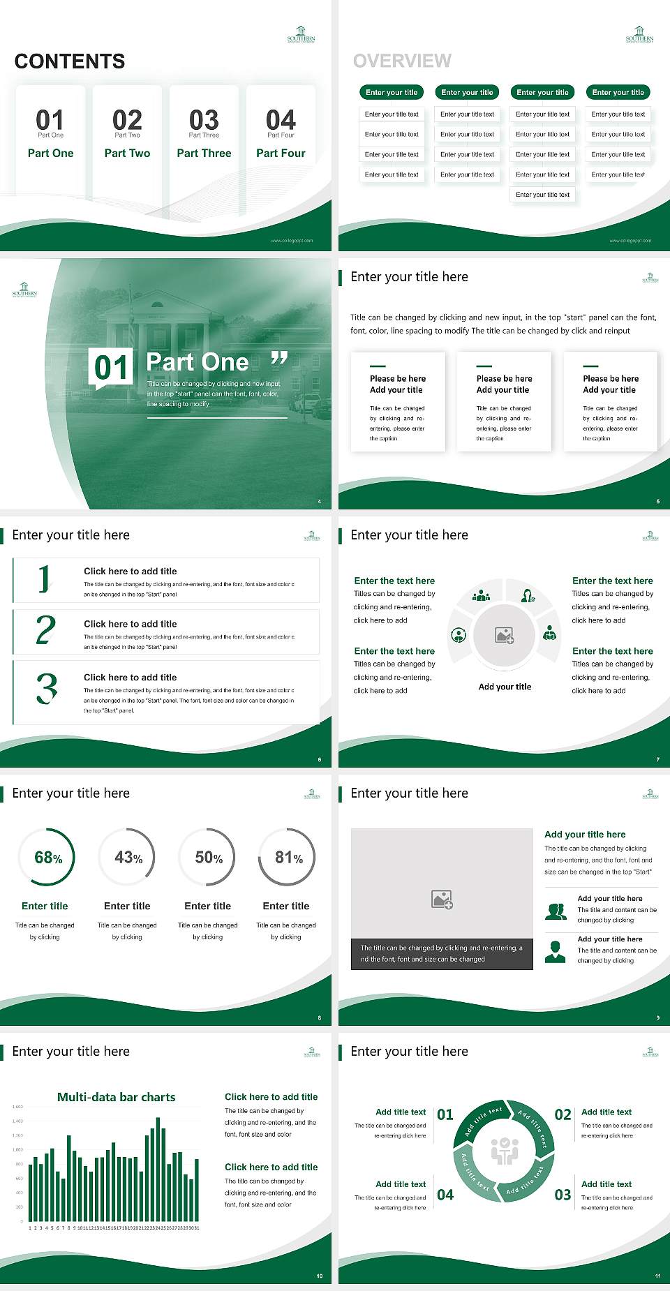 Southern Adventist University Lecture Sharing and Networking Event PPT Template4:3 ratio PPT effect preview image2