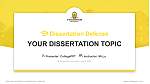 St Bonaventure University Graduation Thesis Defense PPT Template