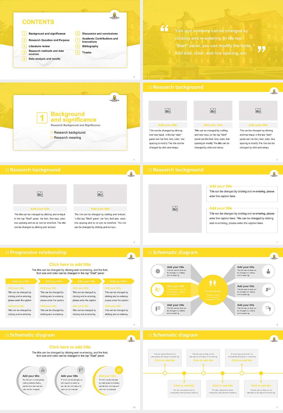 St Bonaventure University Graduation Thesis Defense PPT Template16:9 ratio PPT effect preview image2