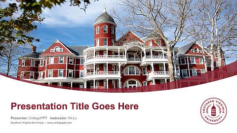 Southern Virginia University Course/Courseware Creation PPT Template
