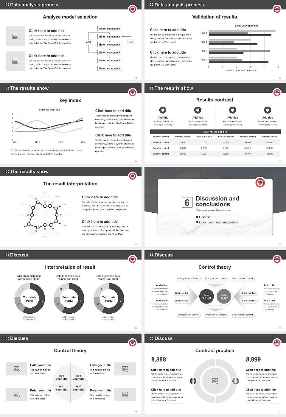 South College Orlando Graduation Thesis Defense PPT Template16:9 ratio PPT effect preview image5
