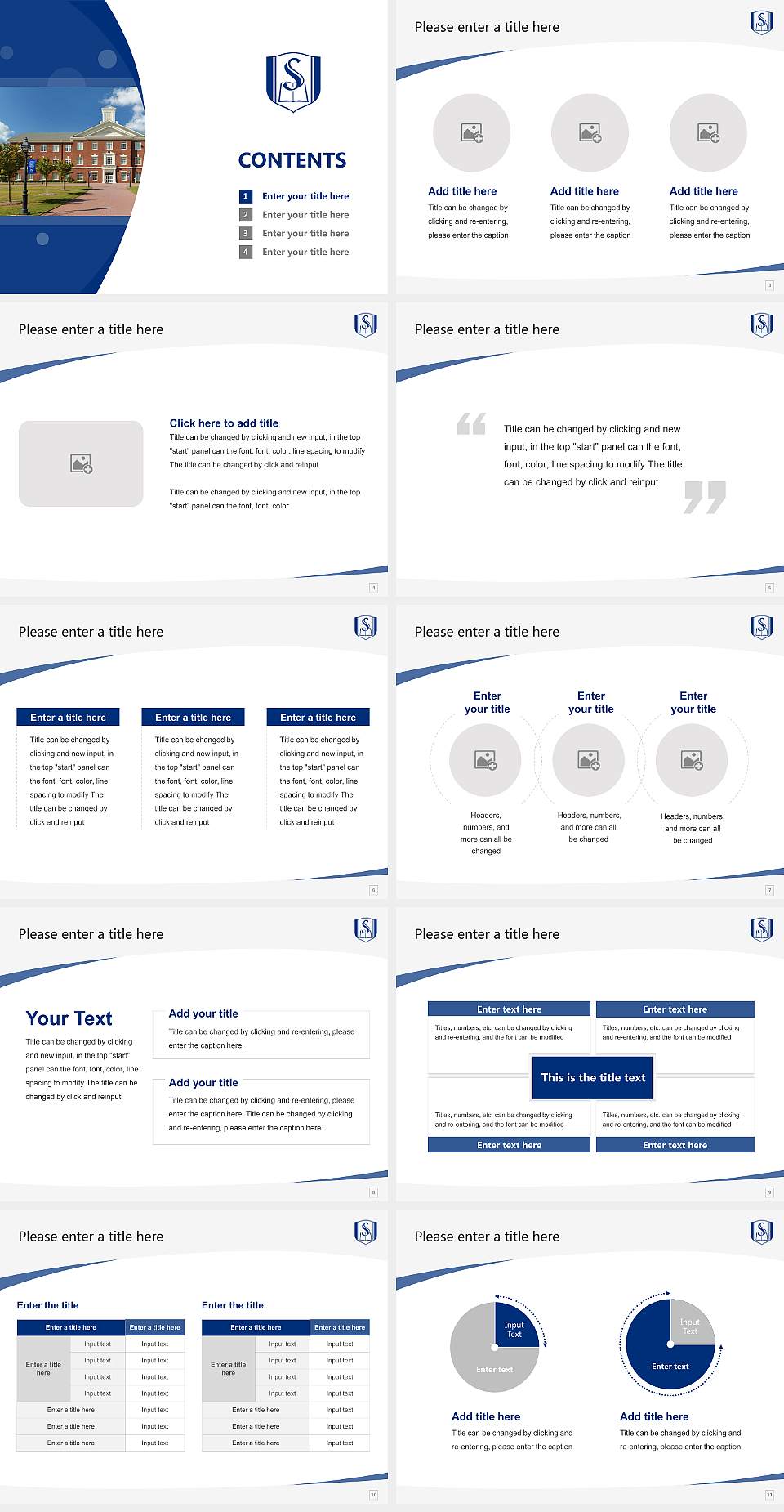 Southeastern Baptist Theological Seminary Course/Courseware Creation PPT Template4:3 ratio PPT effect preview image2