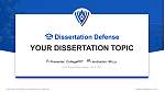 South Georgia State College Soutenance de thèse Modèle PPT