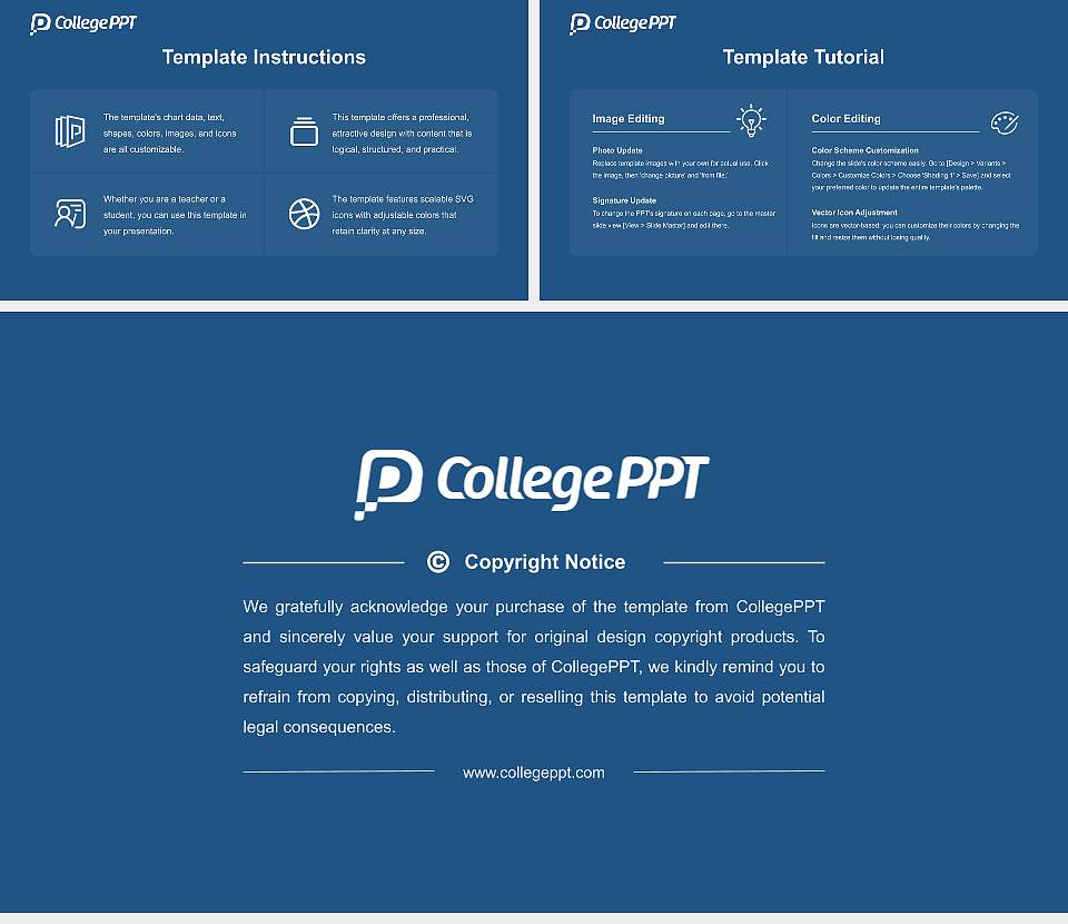 Southern California Seminary Course/Courseware Creation PPT Template16:9 ratio PPT effect preview image5