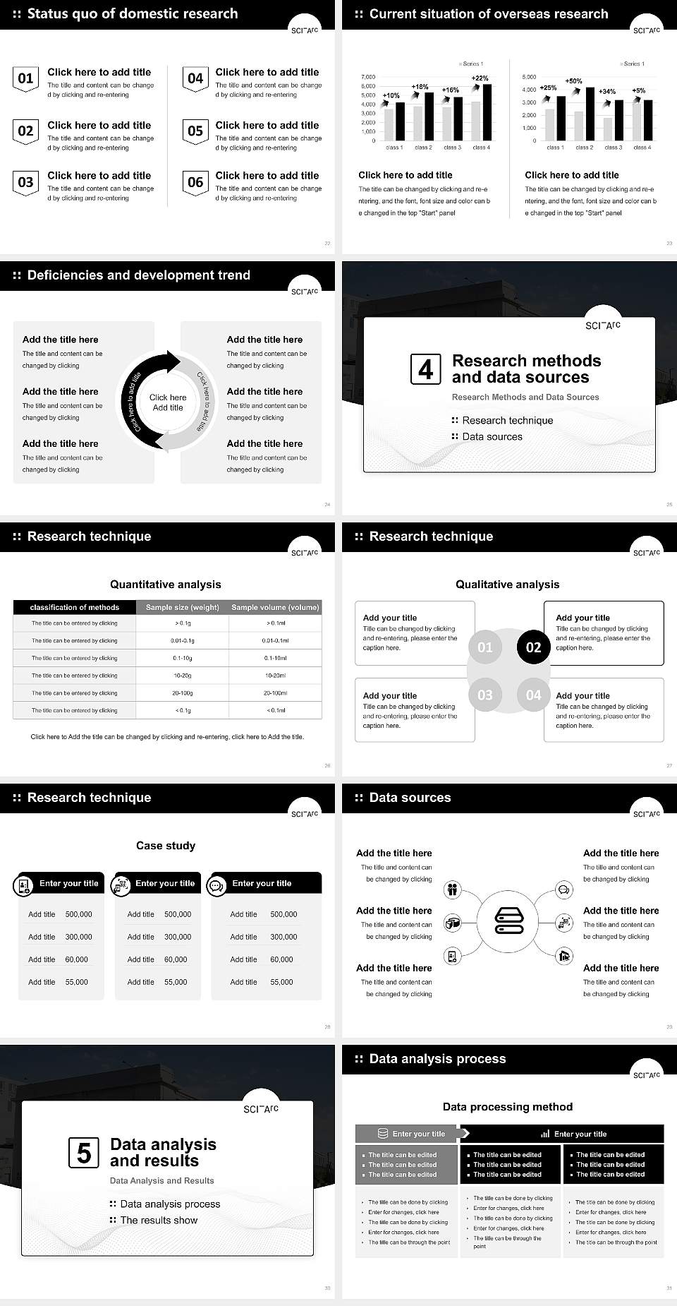 Southern California Institute of Architecture Graduation Thesis Defense PPT Template4:3 ratio PPT effect preview image4