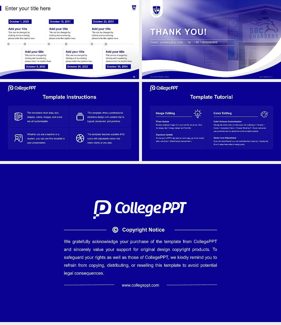 Southeastern Baptist College Lecture Sharing and Networking Event PPT Template16:9 ratio PPT effect preview image4