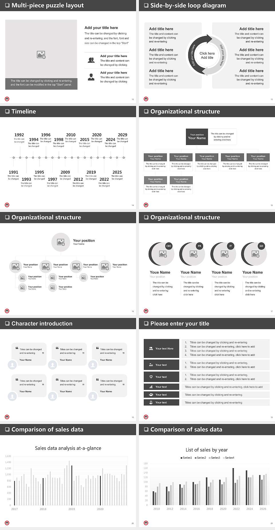 South College Nashville school General Purpose PPT Template4:3 ratio PPT effect preview image3