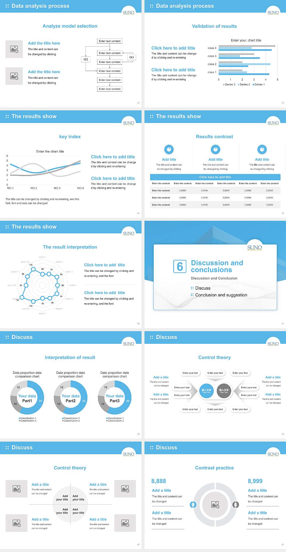 Southern University at New Orleans Graduation Thesis Defense PPT Template4:3 ratio PPT effect preview image5