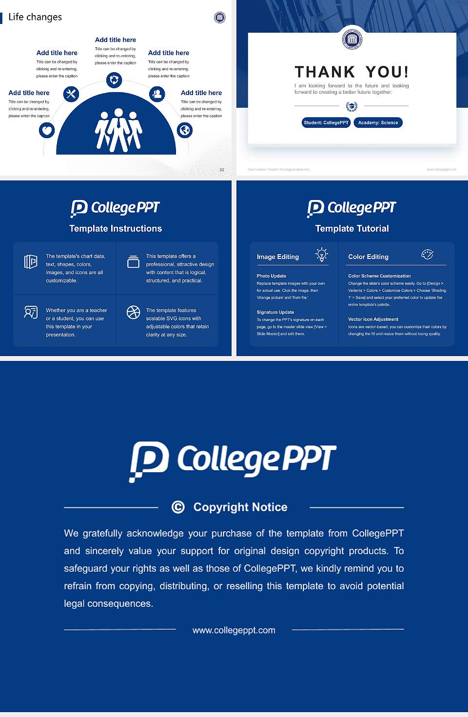 Southwestern Baptist Theological Seminary National Scholarship Defense PPT Template4:3 ratio PPT effect preview image4