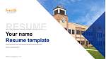 South University-Austin Resume PPT Template