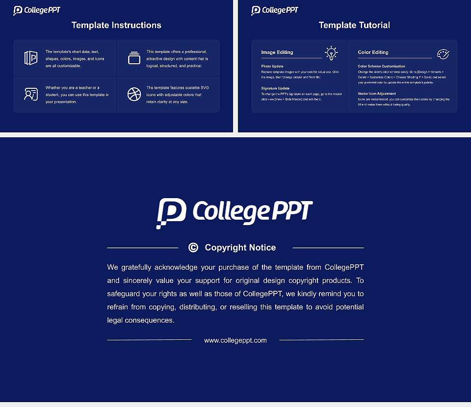 Southwestern Oklahoma State University Course/Courseware Creation PPT Template16:9 ratio PPT effect preview image5