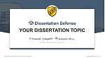 Southern States University Disputation Powerpoint Vorlage