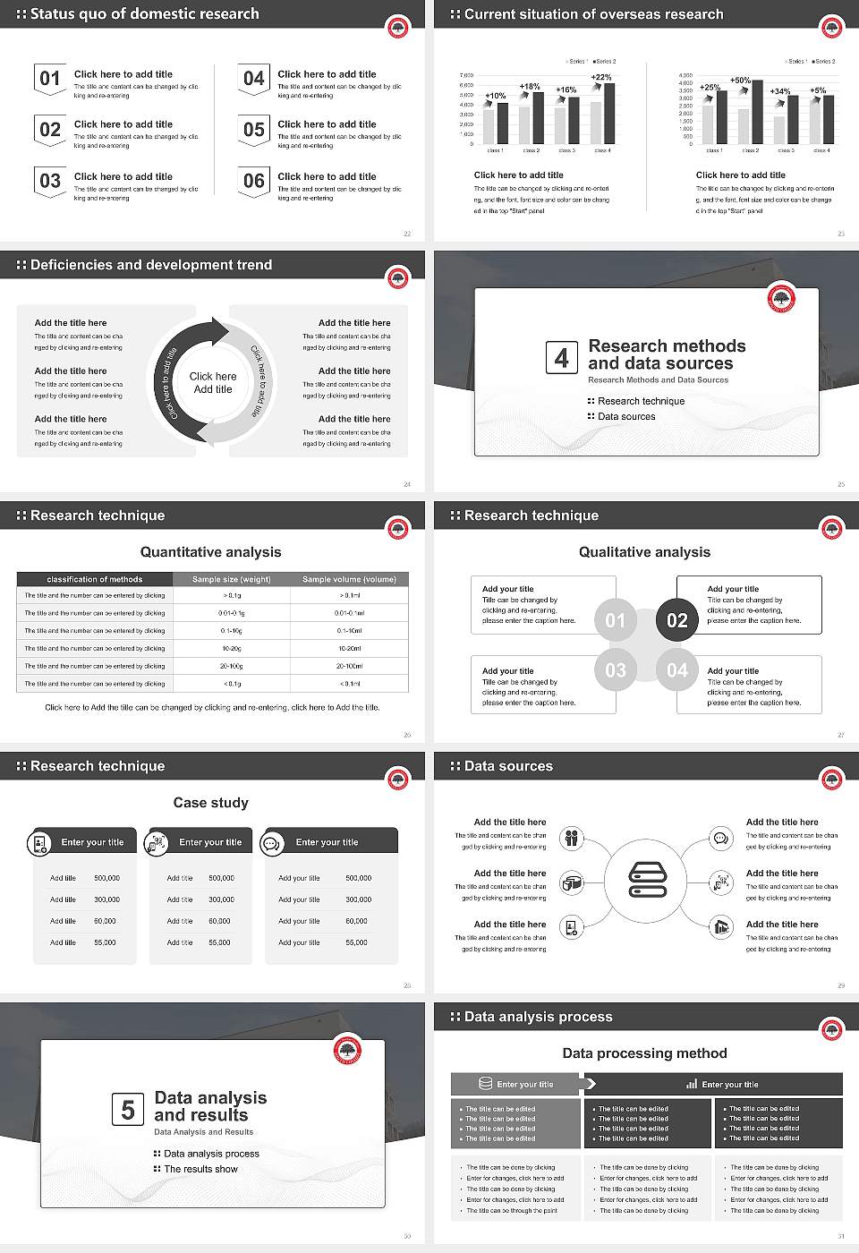 South College Asheville Graduation Thesis Defense PPT Template16:9 ratio PPT effect preview image4